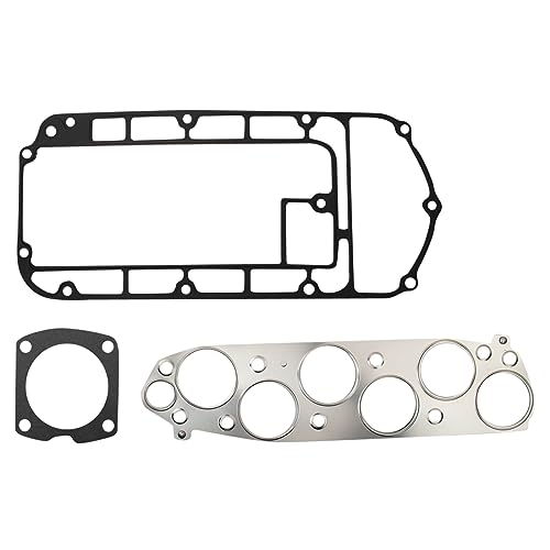 Image of TRQ Upper Intake Manifold Gasket Set Compatible with 2003-2010 Acura TL Honda Accord Odyssey
