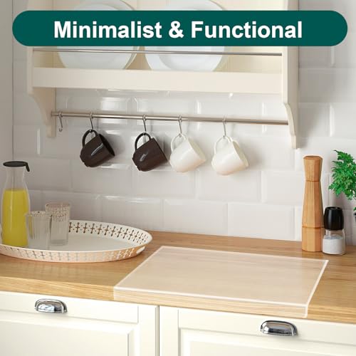 2 Pack Tablas de Cortar Acrílicas Rectangulares 40x30 cm miniatura 7