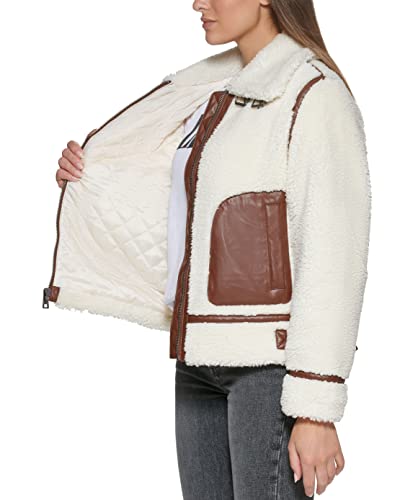 Levi's Womens Sherpa Moto Jacket (Standard & Plus Sizes)3