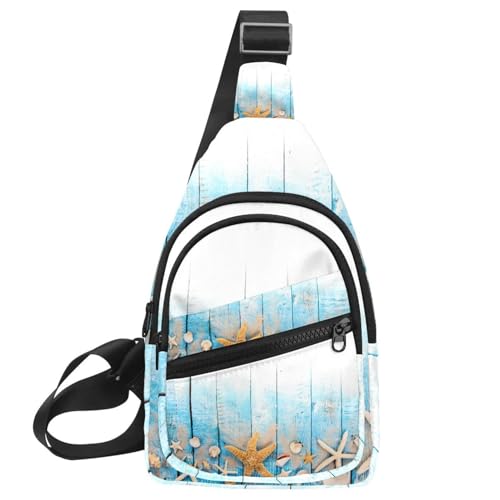 Sac de poitrine homme et femme sac à bandoulière paysage montagne de sport