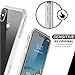 SURITCH Clear Case for iPhone Xs Max,【Built in Screen Protector】【Support Wireless Charging】 Hybrid Protection Hard Shell+Soft TPU Rubber Bumper Rugged Case Shockproof for iPhone XSM 6.5