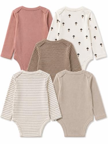 Image of TuddyBuddy 100% Cotton Multi Color Rompers /Bodysuits for Baby Boy & Baby Girl