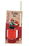 100 ml Ambientair Basic - Ambientador para hogar, aroma de frutos rojos, 100 ml