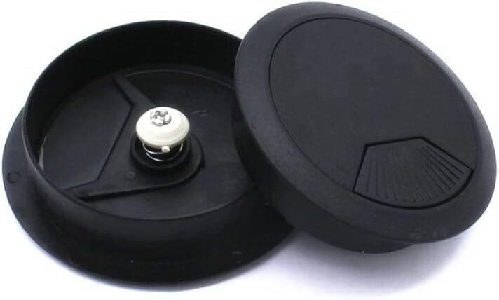 Desk Grommet,8pcs/Pack 60mm,50mm,Computer Desk Table Grommet Cable Port Wire Hole Cover,