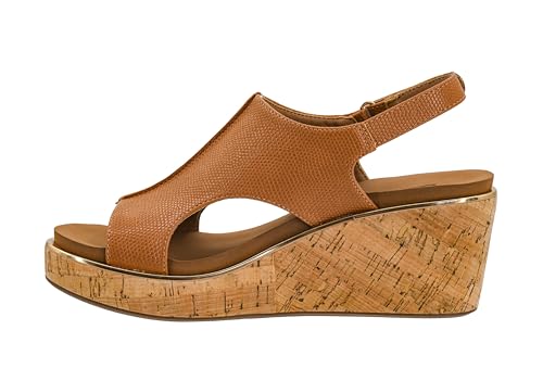 Image of Corkys Footwear Womens Carley Wedges, Featuring Corkys EVA Foam Cushioned Insoles, A 2.5 Inch Heel, Lightweight For All Day Wear, And Hook And Loop Closure