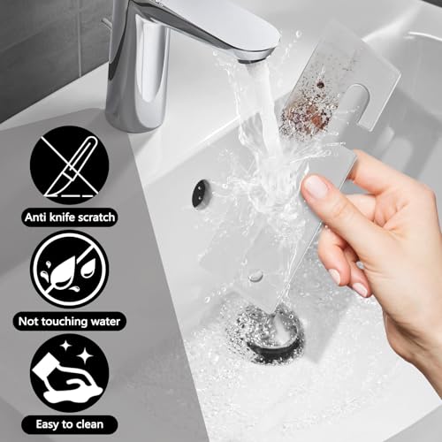 Image of 3 Pieces Mini Soft Silicone Window Squeegee, Hand Water Scraper with Hanging Hole, Small Mirror Cleaning Squeegee for Shower Glass Car Bathroom Dink Countertop (Gray)