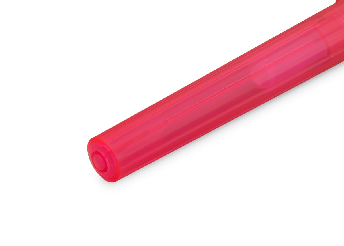 Kaweco COLLECTION PERKEO Füllhalter Infrared I Füllfederhalter für Tintenpatronen Schulfüller I Anfänger Füller mit ergonomischem Griffstück zum bequemen schreiben I Federbreite: F (Fein)