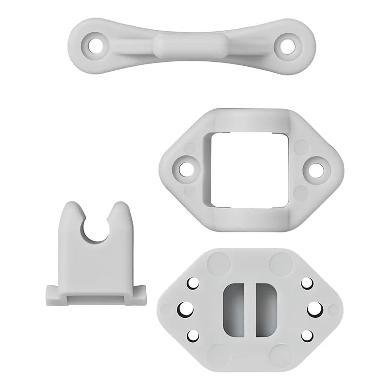 blntackle76 Set of 1, 2, 4, 6 or 8 Door Stops for Caravan White, Black Door Camper, Door Holder Service Flap Motorhome - Image 2