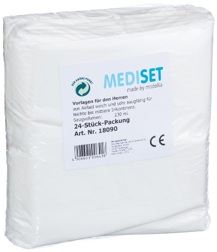 Mediset made by modellia Herren-Vorlage.Leichte Inkontinenz, 1er Pack (1 x 24 Stück) Cover