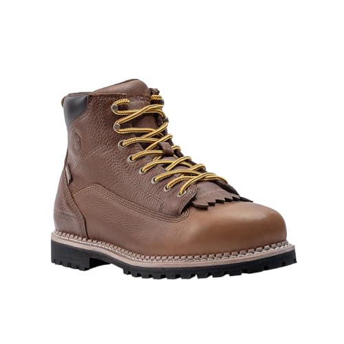 Footwear Logger 6” Men’s Waterproof Work Boot - Brown3