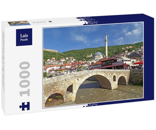 Lais Puzzle La ciudad antigua de Prizren en un hermoso día soleado, Kosovo 1000 piezas