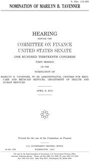 Nomination of Marilyn B. Tavenner