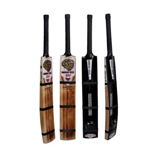 Image of PV Burn Black Babbar Sher | Kashmiri Willow | Hard Tennis Bat