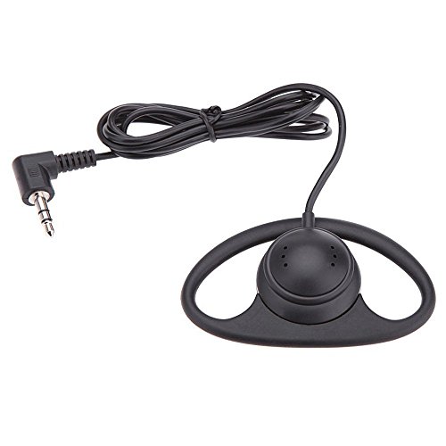 TOOGOO(R) jack da 3,5 mm a doppio canale mono della cuffia cuffia auricolare per il computer portatile del PC di Skype VoIP ICQ