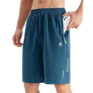 Mens Athletic Shorts Running Shorts for Men Hiking Shorts Men 7″ Gym Shorts for Men Workout Shorts Men for Running Hiking