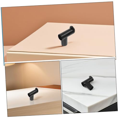 Conector de tendedero de plástico PRETYZOOM junta de poste para varillas 4 piezas 4