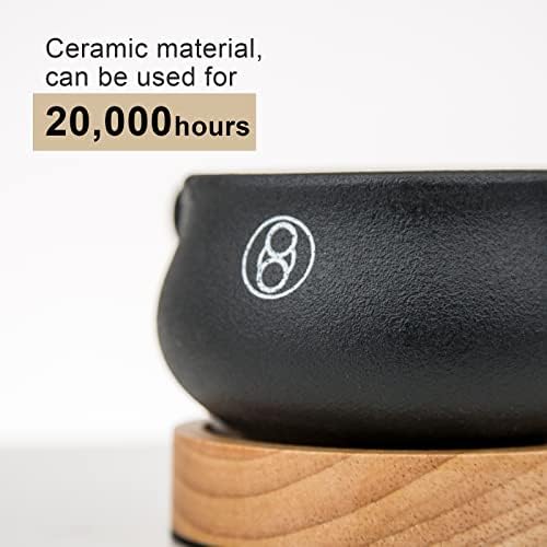 ZhengLong Electric Incense Burner, Oud Bakhoor Burner, Frankincense Resin Burner (Charcoal Free Quick How-to) Instead of Charcoal Incense Burner, Made Easy, No Open Flame, Safer. Timing 1- 5 Hours.