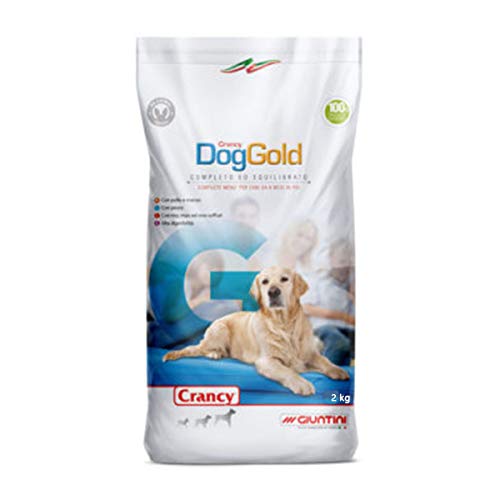 Giuntini Crancy Dog Gold 2kg Mangime Completo per Cani di Tutte Le Razze