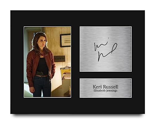 HWC Trading Keri Russell The Americans Gifts Printed Signed Autograph Picture for TV Show Fans - US Letter Size
