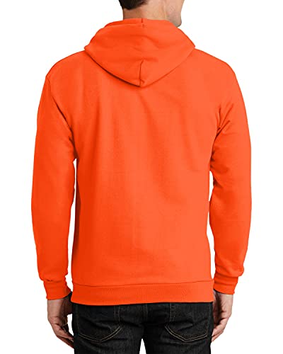 JustBlanks Mens Long Sleeve Hooded Sweatshirt Heavyweight Full-Zip Fleece Hoodie Sweatshirt for Men2