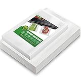 KEAWEO Bolsas de Vacio para Alimentos, Reutilizables Solsas de Vacio Gofradas para Conservación de Alimentos y Sous Vide Cocina