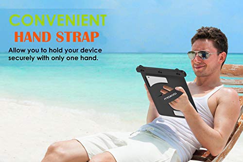 Moko Waterproof Tablet Case, Tablet Pouch Dry Bag For Ipad Mini 6, Ipad 9, Ipad 9.7 6/5/4/3/2, Ipad Pro 9.7, Ipad Air 5 10.9/3/2, Samsung Tab S4/ S3/ S2/Tab A 9.7, Galaxy Note 8, Tab E 9.6 #TOP4