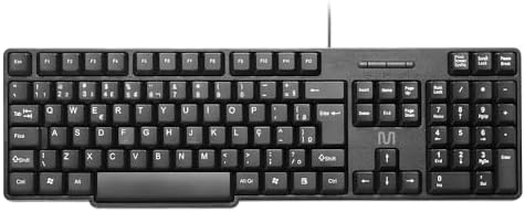 Teclado com Fio Multi USB com Layout ABNT2, Teclas Silenciosas, D...