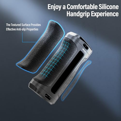 Image of SIRUI Side Handle with Locating Mount for ARRI and Dual 1 /4 inch Screw Mount Optional, Lightweight Camera Handgrip with Cold Shoe, Multiple Threads, Up and Down Adjustable Side Grip, AM-SHS(Pack of 1)