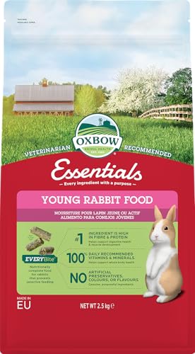 Oxbow Essentials Comida para Conejos Jóvenes - 2,5kg