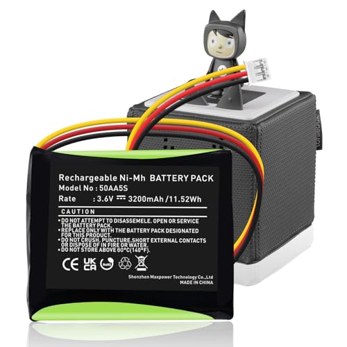 3200mAh Ultra-Hohe Kapazität 50AA5S Akku -2026 Aufgerüstet leistungsstark langlebig Hochleistungs NiMH Batterie für Toniebox Musicbox Soundbox Speakers
