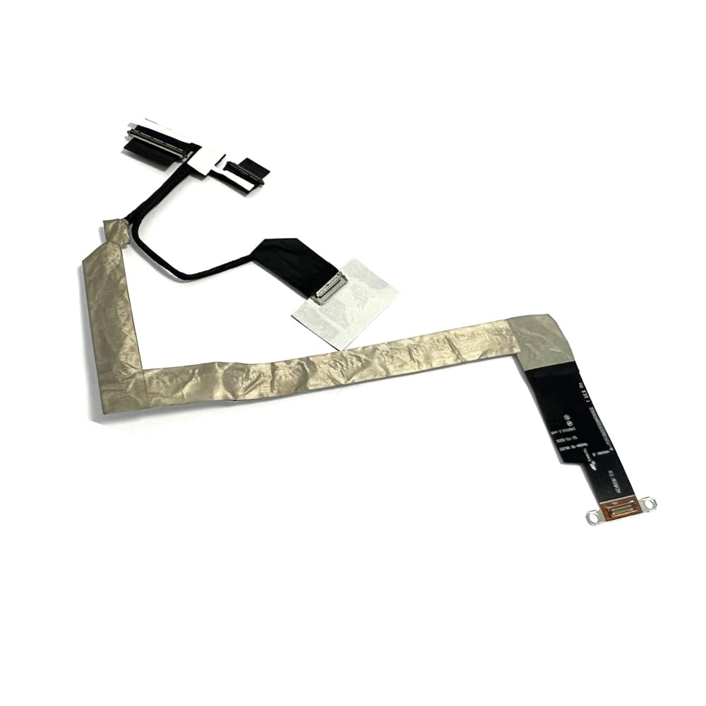 Jintai 30PIN IDC60 Non-Touch LCD Screen Video Display Flex Ca.ble Replacement for Dell Latitude 7640 CN:089M6T DC02C011800