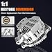 SINTLY New Alternator Fit for 2002-2006 Acura RSX 2.0L, 2002-2006 Honda CR-V 2.4L, 90-27-3315N 90-27-3315 1-2530-01MI 31100-PND-004, 90A 7-Groove Pulley
