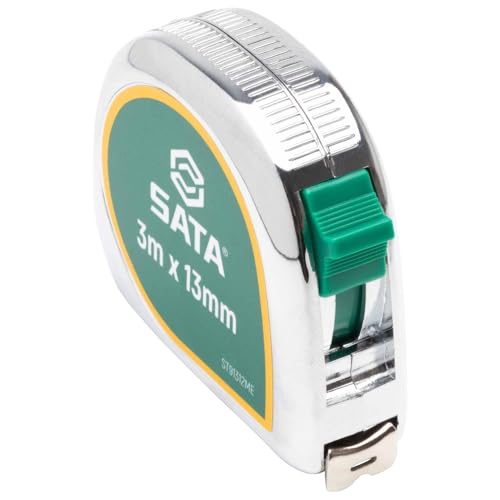 Cinta métrica SATA 3 m con clip para cinturón miniatura 2