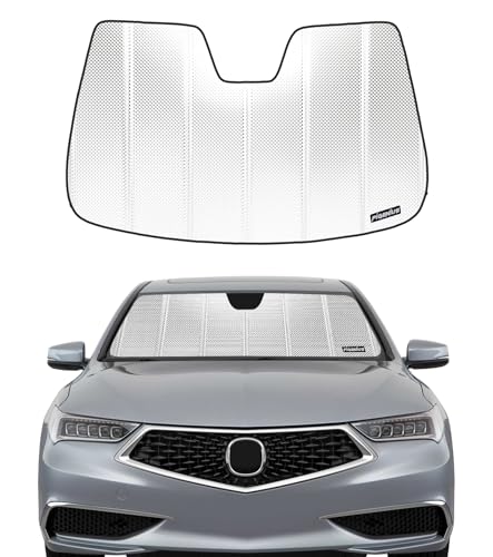 Pigenius Windshield Sun Shade for 2021-2025 Acura TLX. Front Window Sunshade with Storage Bag