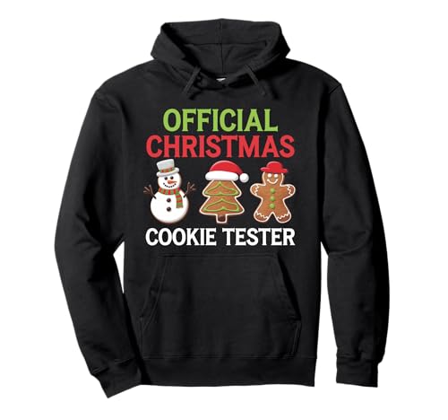 Official Christmas Cookie Tester Taster Baking Xmas Baker Pullover Hoodie