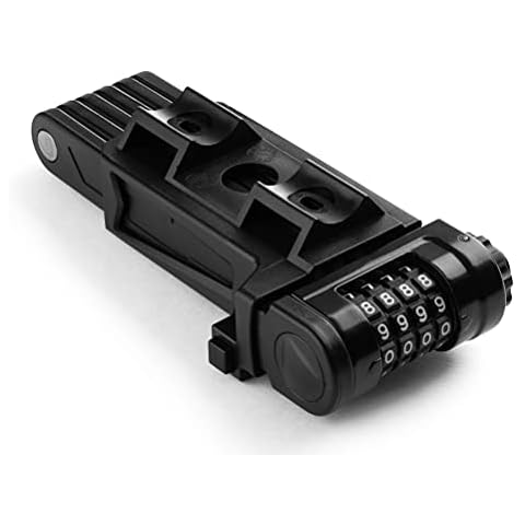 Revere Vault Folding Steel Bike Lock, Uncuttable Combination Lock Cover