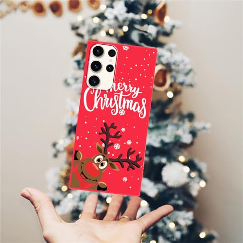 Vauki Natale Cover per Samsung Galaxy S23 Ultra [3...