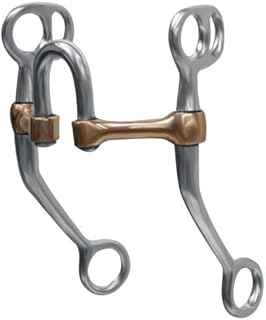 Showman Stainless Steel High Port Tom Thumb Correction Bit