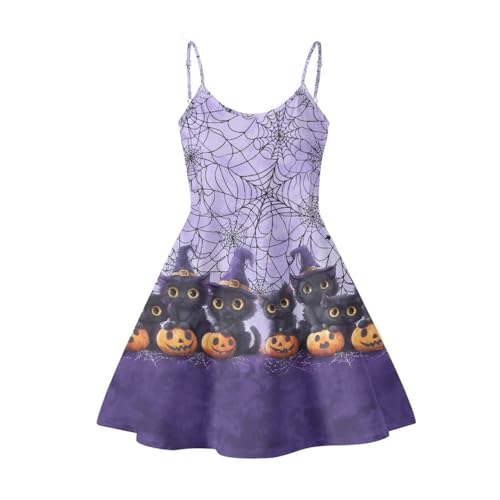 Image of Coloranimal Women's Summer Sleeveless Casual Swing Dresses with Loose Fit Beach Sundress