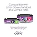 Litter Genie Plus Pail (Black) | Cat Litter Box Waste Disposal System for Odor Control | Includes 1 Square Refill Bag