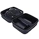 foto-kontor Tasche kompatibel mit Elgato HD60 X Reisetasche Schutzhülle Tragetasche Case Aufbewahrung für unterwegs Stoßschutz Staubschutz Vlogger Zubehör schwarz