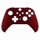 eXtremeRate Scarlet Red Soft Touch Grip Faceplate Cover, Front Housing Shell Case Replacement Kit for Xbox One Elite Series 2 Controller Model 1797 - Controller NOT Included - Image 3