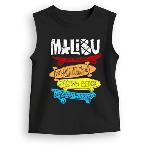 Image of minicult Printed Cotton Jersey Vest for Boys and Girls (Multicolor)