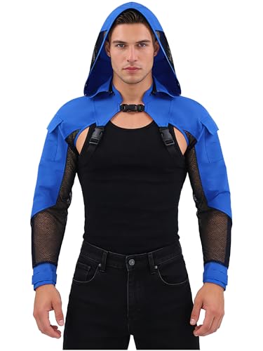 Col Roulé Haut Court Homme JEATHA Manteau Court de Travail Noir Chic
