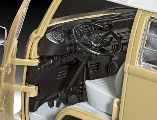 Kit de modelo plástico VW T2 Camper escala 1:24 miniatura 4