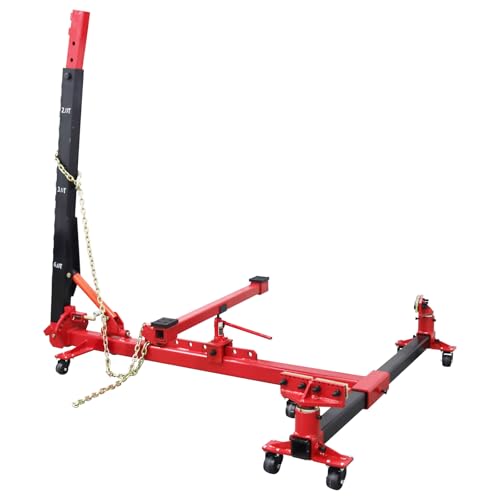 WYDDDARY Car Body Repair Equipment 6600LB/3000KG Loading Capacity Auto Body Frame Puller Straightener 10Ton PSI Car Frame Machine Frame Puller Set with Hydraulic Jack