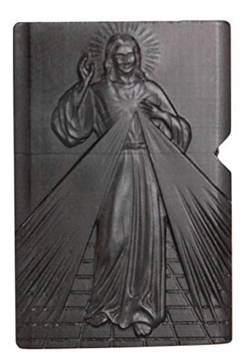 Generic Natürliches Ebenholz schwarzes Holz geschnitztes Feuerzeug Außengehäuse für Zippo Einsatz Kit (Jesus und Kreuz… – Bild 4