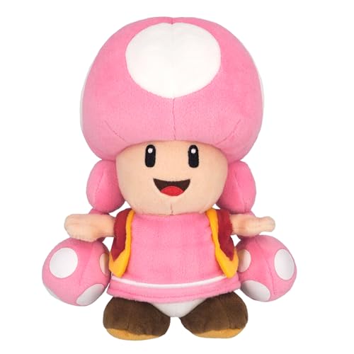 Nintendo Together+ - Peluche Super Mario - Toadette 20 cm