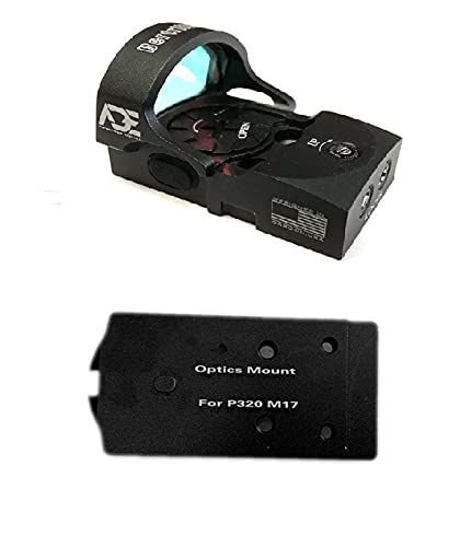 Ade Advanced Optics Bertrillium RD3-013 Red Dot Reflex Sight + Optic Mounting Plate for Sig Sauer P320 M17, M18 Pistol