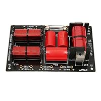 400-W-Lautsprecher-Frequenzteiler, 3-Wege-2-Einheit-HiFi-Audio-Lautsprecher-Crossover-Verteilerplatine, Treble-Bass-Frequenzteilermodul